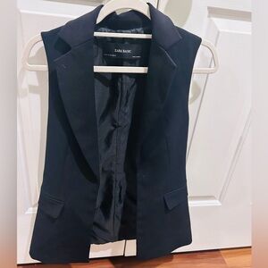 Black dress vest-Zara
